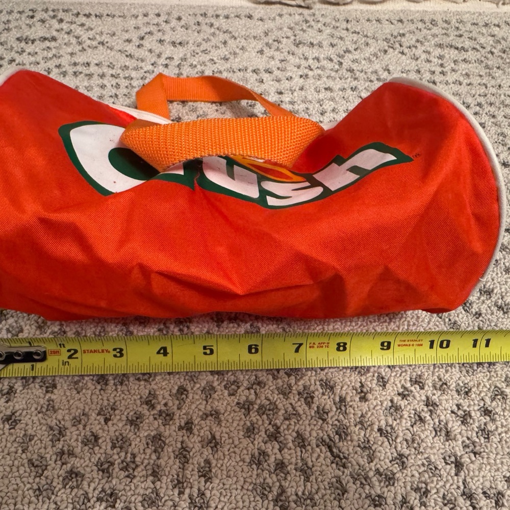 Crush Logo Orange Mini Duffel Bag - Picture 4 of 4